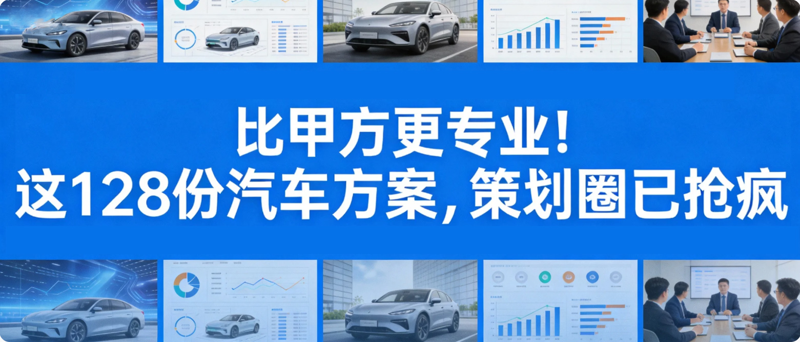 2026年汽车营销S级方案包，同行都在用
